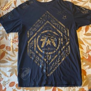 Men’s American Fighter Teeshirt, Black